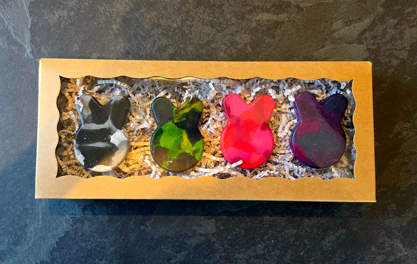Paquet de crayons de forme variées