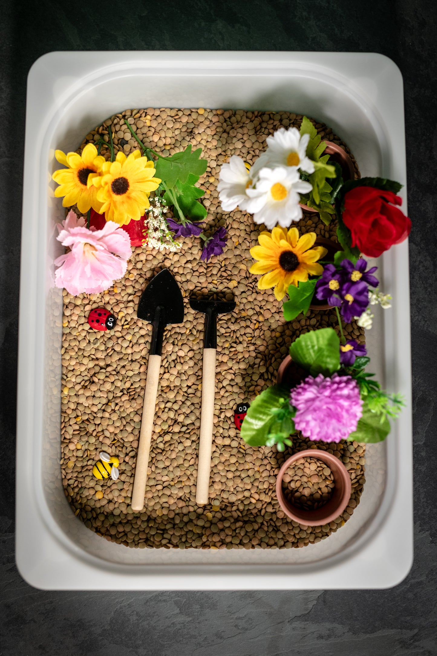 Bac Sensoriel Florale
