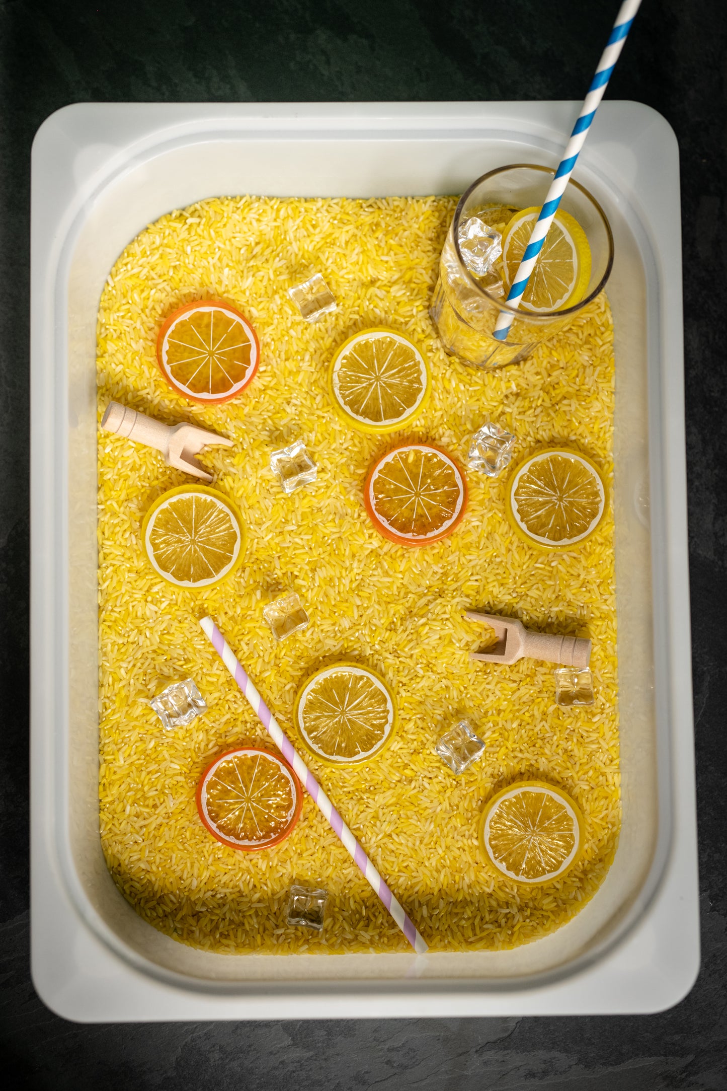 Bac Sensoriel Limonade