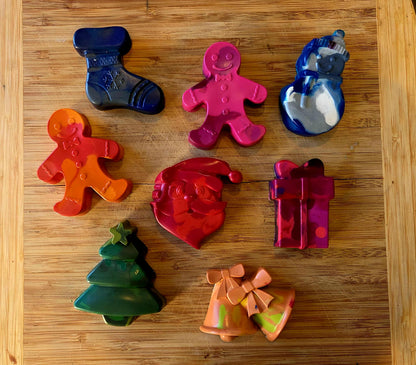 Paquet de crayons de forme variées