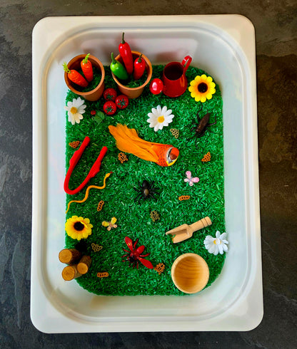 Bac sensoriel printanier